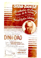 télécharger la partition d'accordéon Dinh Dâo (Tango Chinois Chanté) au format PDF