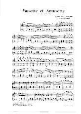 télécharger la partition d'accordéon Musette et Amusette (Arrangement : Jo Tournet) (Valse Musette) au format PDF