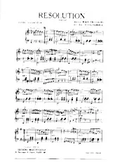 download the accordion score Résolution (Valse) in PDF format