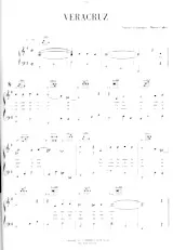 scarica la spartito per fisarmonica Veracruz in formato PDF