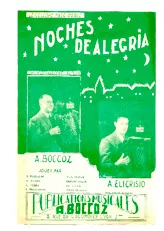 télécharger la partition d'accordéon Noches de Alégria (Paso Doble) au format PDF