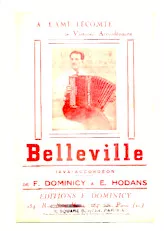télécharger la partition d'accordéon Belleville (Java) au format PDF