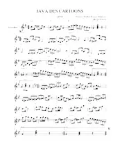 download the accordion score Java des cartoons in PDF format