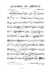 télécharger la partition d'accordéon Chagrin de Créole (Orchestration) (Rumba Orientale) au format PDF