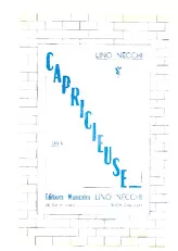 descargar la partitura para acordeón Capricieuse (Java) en formato PDF