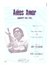 descargar la partitura para acordeón Adios Amor (Goodbye my love) (Enregistré par : José Féliciano / The Casuals) (Slow) en formato PDF