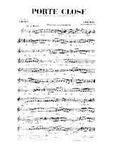 download the accordion score Porte close (Arrangement : Frank Engelen) (Orchestration Complète) (Boléro) in PDF format