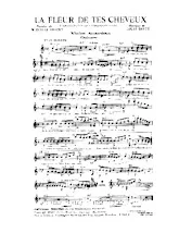 télécharger la partition d'accordéon La fleur de tes cheveux (Chant : Luis Mariano) (Orchestration Complète) (Boléro) au format PDF