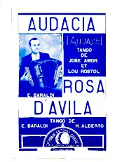 télécharger la partition d'accordéon Rosa d'Avila (Tango Argentin) au format PDF
