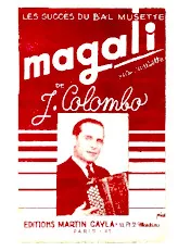 télécharger la partition d'accordéon Magali (Valse Musette) au format PDF