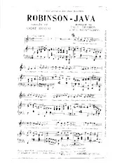 descargar la partitura para acordeón Robinson Java (Orchestration Complète) en formato PDF