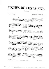 download the accordion score Noches de Costa Rica (Tango) in PDF format