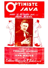 download the accordion score Optimiste Java (Créée par : Jean Rigal) in PDF format