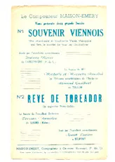 scarica la spartito per fisarmonica Souvenir Viennois (Orchestration Complète) (Valse Viennoise) in formato PDF