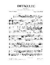 download the accordion score Difficulté (Tango Typique) in PDF format