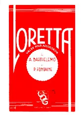 télécharger la partition d'accordéon Loretta (Valse Musette) au format PDF