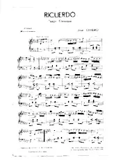descargar la partitura para acordeón Ricuerdo + Benetto (Tango) en formato PDF