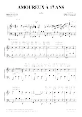 download the accordion score Amoureux à 17 ans (Valse) in PDF format