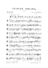télécharger la partition d'accordéon Indian Swing (Orchestration) au format PDF