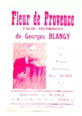 télécharger la partition d'accordéon Fleur de Provence (Valse) au format PDF
