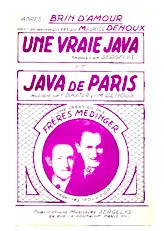 télécharger la partition d'accordéon Java de Paris au format PDF