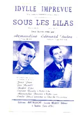 télécharger la partition d'accordéon Sous les lilas (Valse Musette) au format PDF