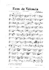 télécharger la partition d'accordéon Ecos de Valencia (Orchestration) (Paso Doble) au format PDF