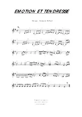 download the accordion score Emotion et tendresse in PDF format