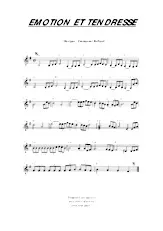 descargar la partitura para acordeón Emotion et tendresse en formato PDF