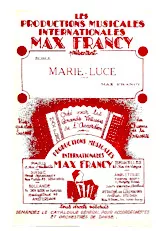 télécharger la partition d'accordéon Marie Luce (Orchestration) (Java) au format PDF