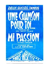 descargar la partitura para acordeón Mi passion (Tango Typique) en formato PDF