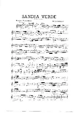 scarica la spartito per fisarmonica Sandia Verde (Orchestration) (Paso Doble) in formato PDF