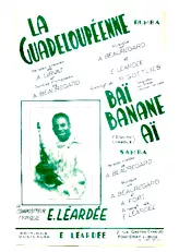 télécharger la partition d'accordéon Baï banane aï (Biguine Créole) (Arrangement : Ernest Léardée) (Samba) au format PDF
