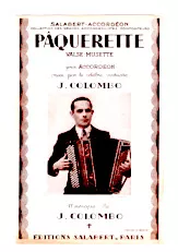 télécharger la partition d'accordéon Pâquerette (Valse Musette) au format PDF