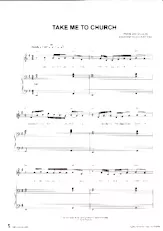 télécharger la partition d'accordéon Take me to church (Slow) au format PDF
