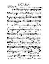 descargar la partitura para acordeón Loana (Boléro) en formato PDF