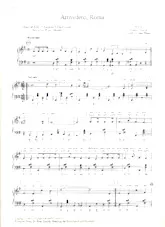 télécharger la partition d'accordéon Arrivederci Roma (Arrangement : Heinz Ehme) au format PDF
