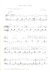 descargar la partitura para acordeón Arrivederci Roma (Arrangement : Heinz Ehme) en formato PDF