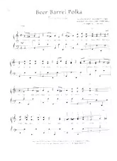 descargar la partitura para acordeón Beer Barrel Polka (Arrangement : Jay Latulippe) en formato PDF