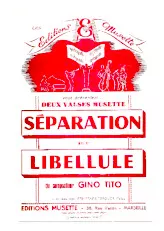 télécharger la partition d'accordéon Libellule (Orchestration) (Valse Musette) au format PDF
