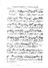 descargar la partitura para acordeón Printemps Tyrolien (Polka) en formato PDF