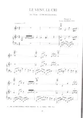 download the accordion score Le vent Le cri (Du film : Le professionnel) in PDF format