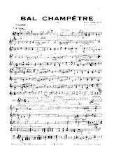 descargar la partitura para acordeón Bal Champêtre (Valse) en formato PDF