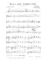download the accordion score Ballade rabouine (Valse Musette) in PDF format