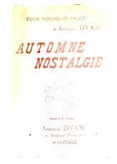 télécharger la partition d'accordéon Automne + Nostalgie (Valse) au format PDF
