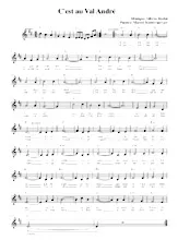 download the accordion score C'est au Val André in PDF format