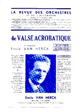 télécharger la partition d'accordéon 4e Valse Acrobatique (Orchestration Complète) au format PDF