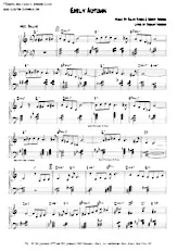 télécharger la partition d'accordéon Early Autumn (Transcription : Stefano Cucchi) (Ballade) au format PDF