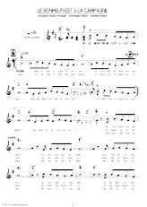 descargar la partitura para acordeón Le bonheur est à la campagne (Rumba Chantée) en formato PDF