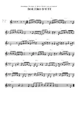 download the accordion score Boléro d'été in PDF format